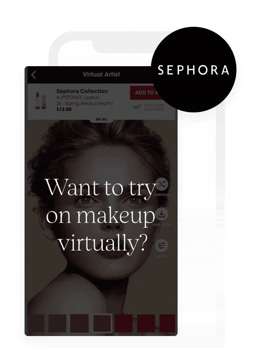 Sephora SEA Increases Augmented Reality Feature Adoption Rates by 28%