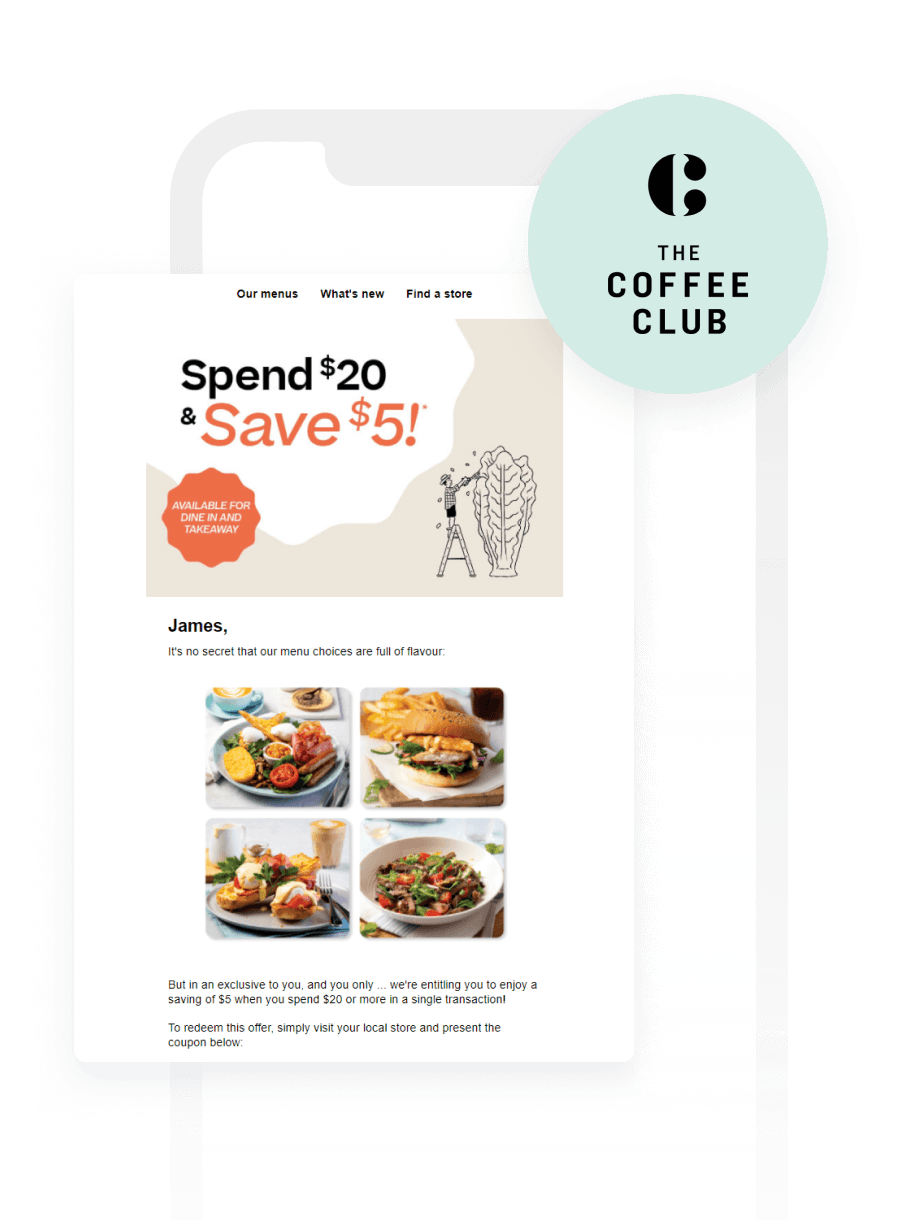 The Coffee Club Increases Sales from Its Loyalty Program by 35% With Braze