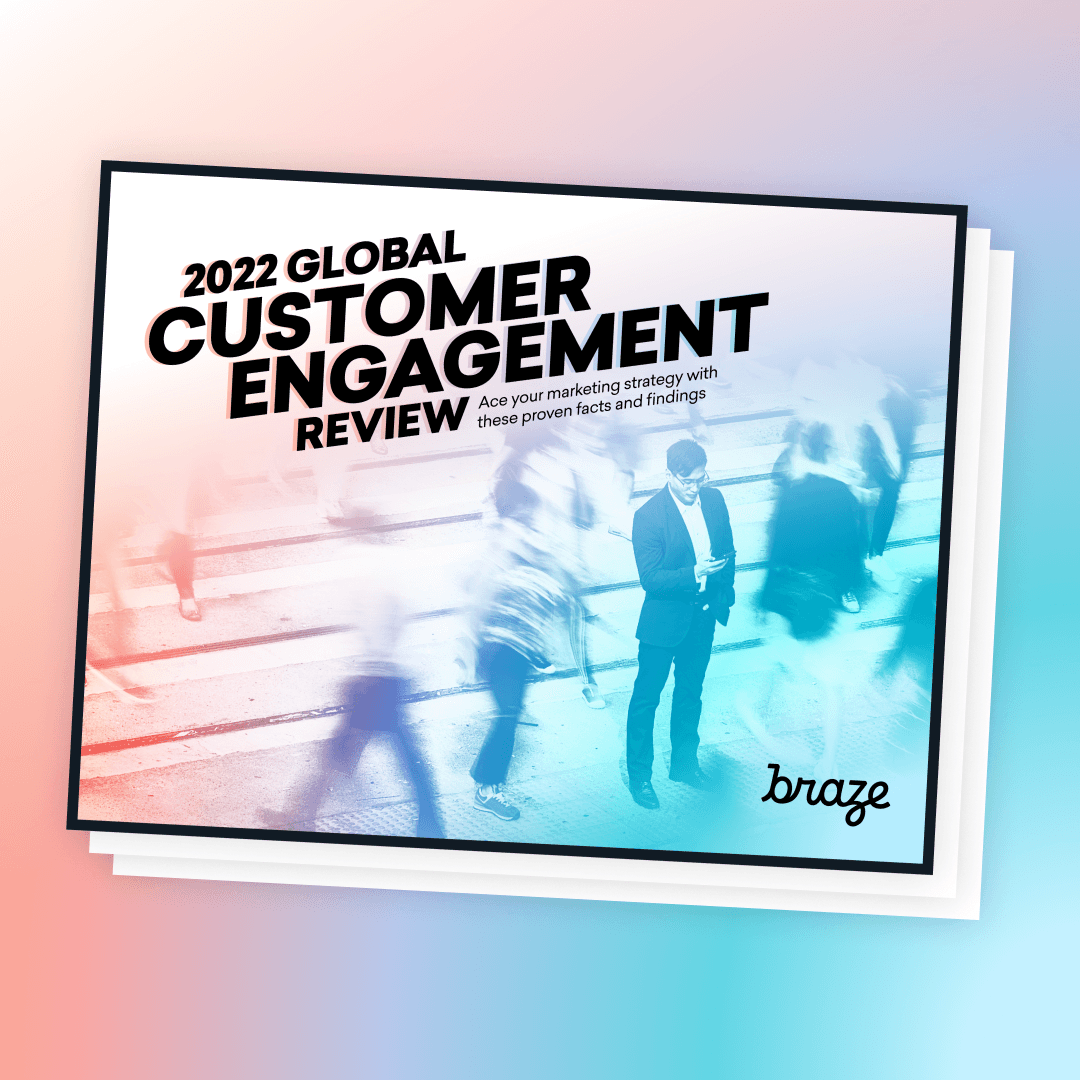 a book titled 2022 global customer engagement review