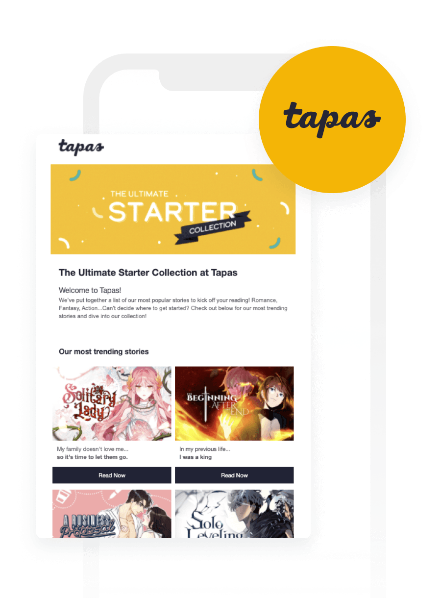 Tapas Increases Retention by 100% With Braze and Amplitude