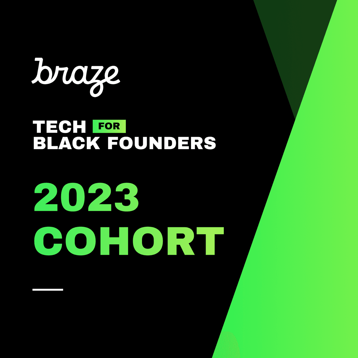 Announcing the 2023 Braze Tech for Black Founders Cohort