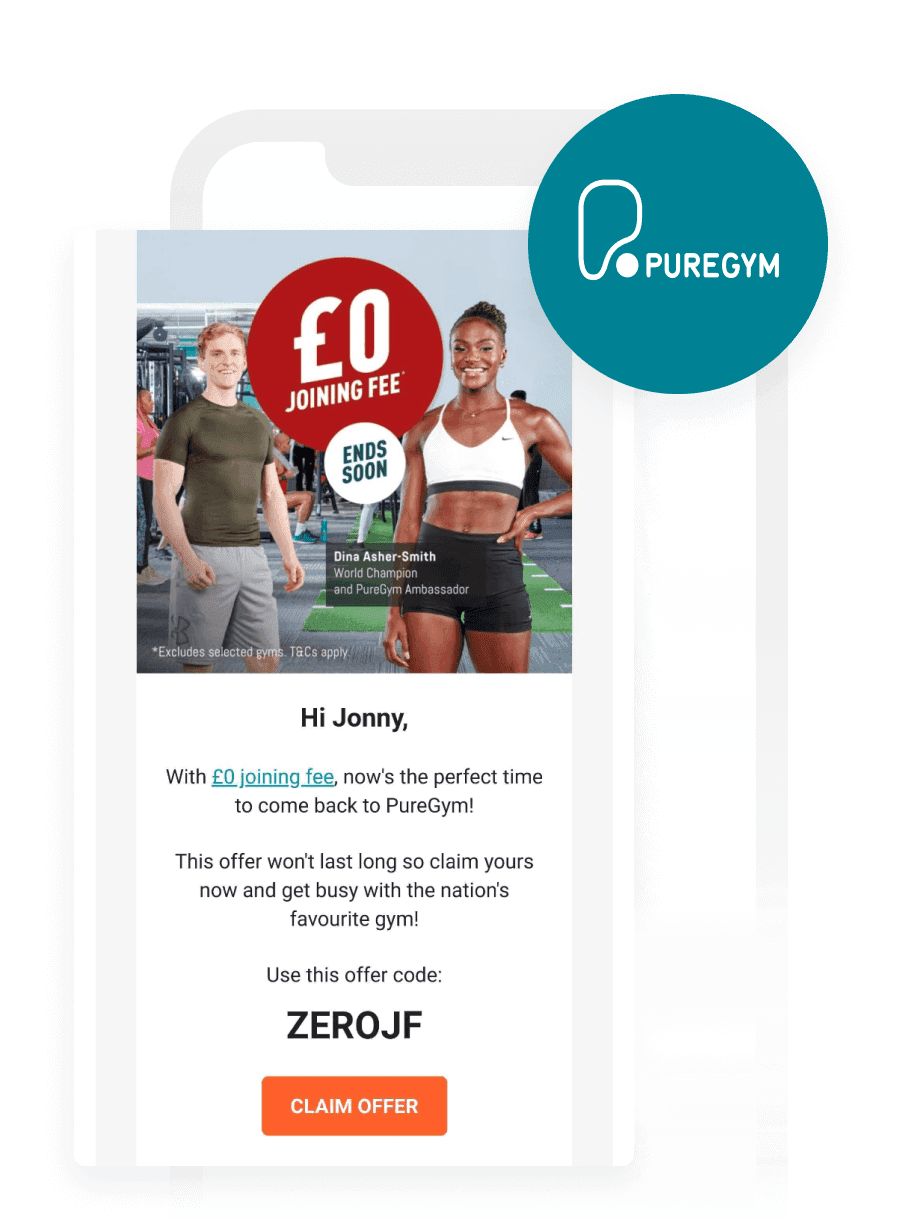 PureGym Boosts Conversions 206% with Braze-Powered Cross-Channel Campaigns