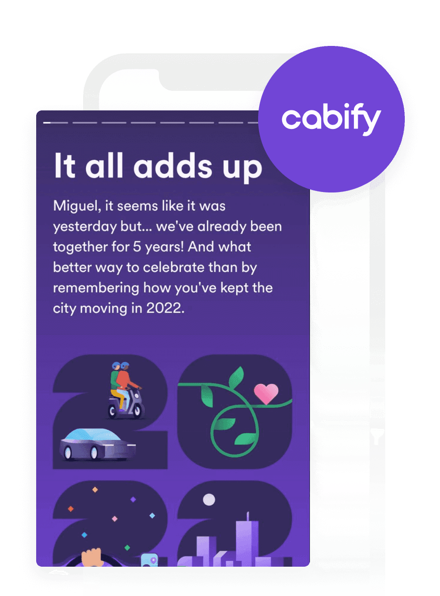 How Cabify Built a Year-End Campaign That Deepens Relationships With Their Customers