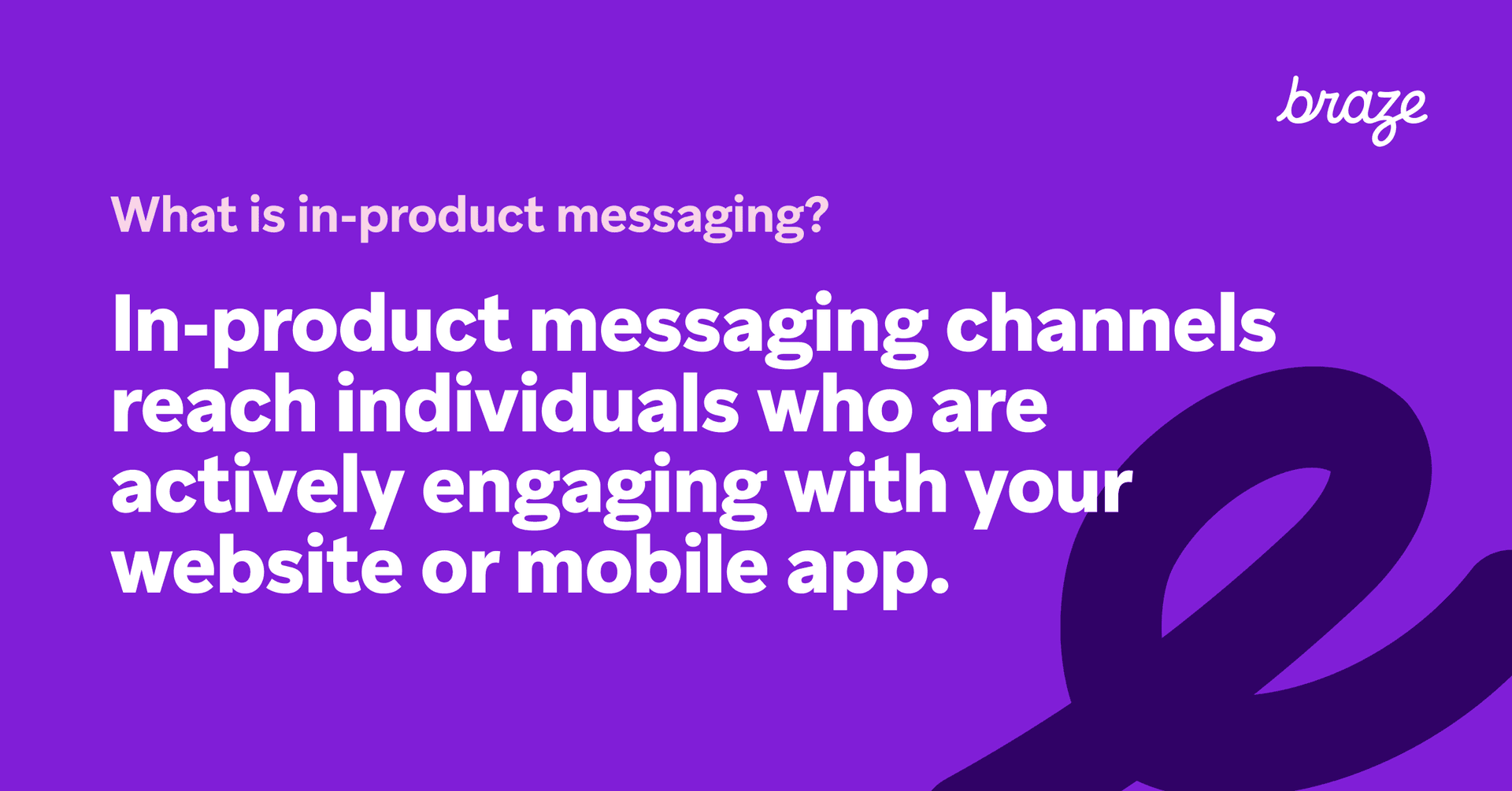 what is in-product messaging in product messaging channels reach individuals who are actively engaging with your website or mobile app