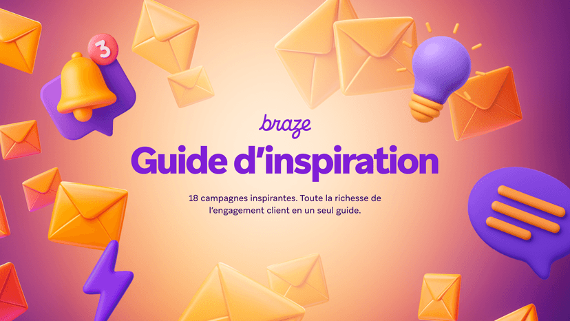an advertisement for braze guide d' inspiration in french