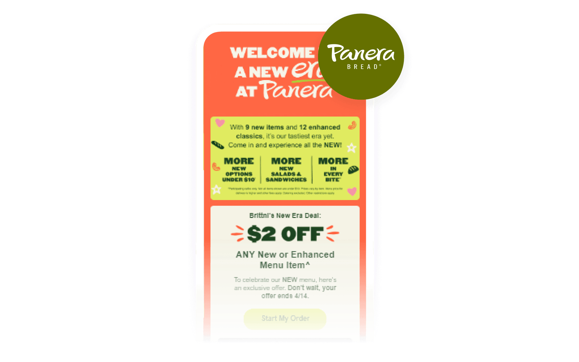 Panera Bread Leverages Braze to Drive Retention and Growth During Historic Menu Transformation