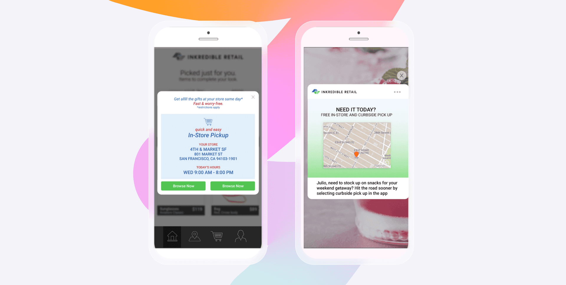 a phone displays a message that says need it today