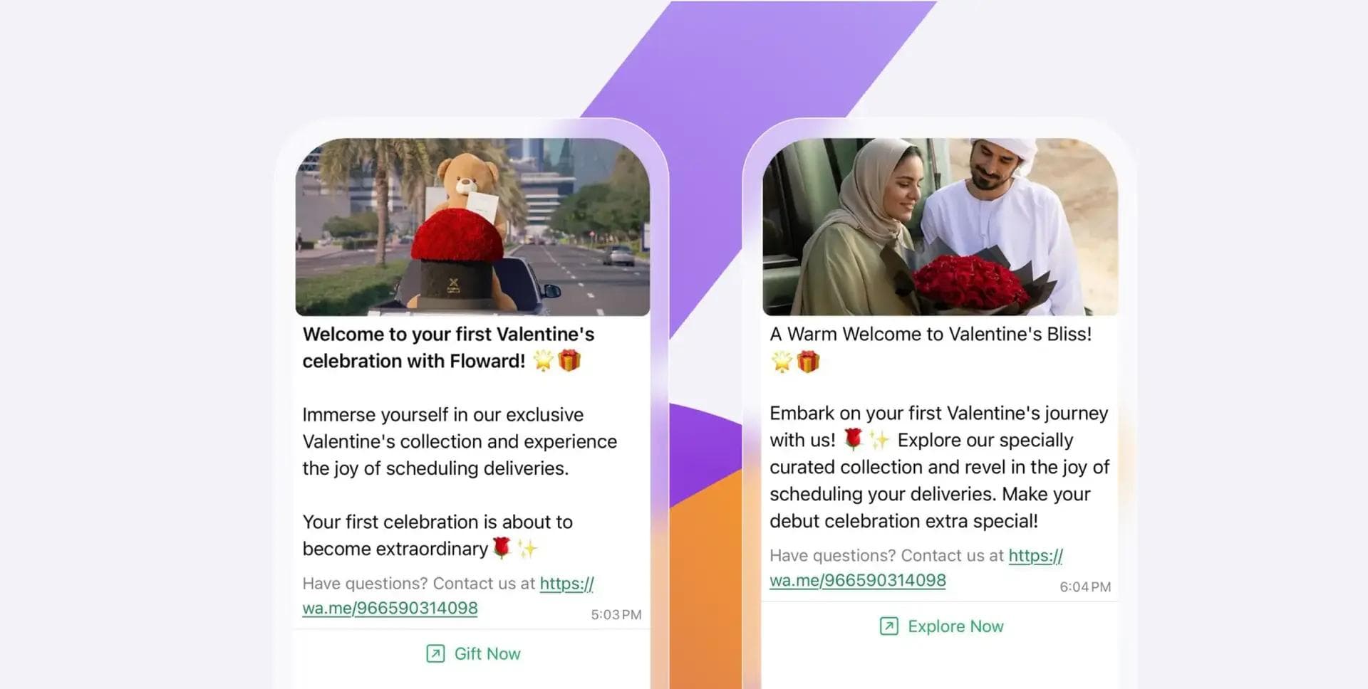 Floward investiu no marketing digital para WhatsApp para reativar consumidores e adquirir novos clientes no Dia dos Namorados
