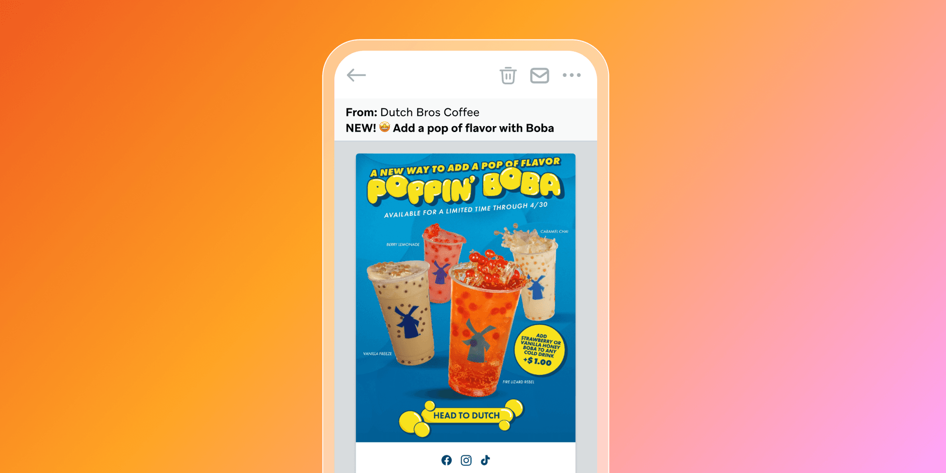 Messages from Dutch Bros