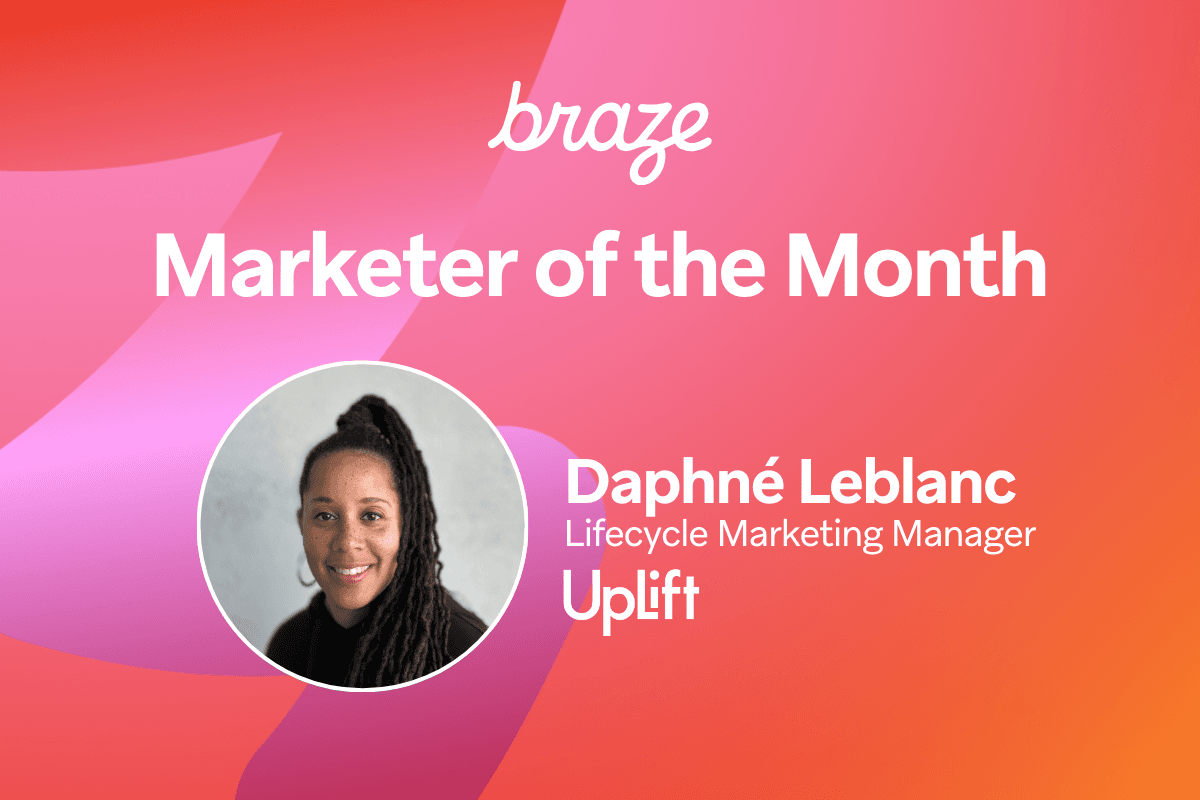 December 2024 Bonfire Marketer of the Month: UpLift’s Daphné Leblanc