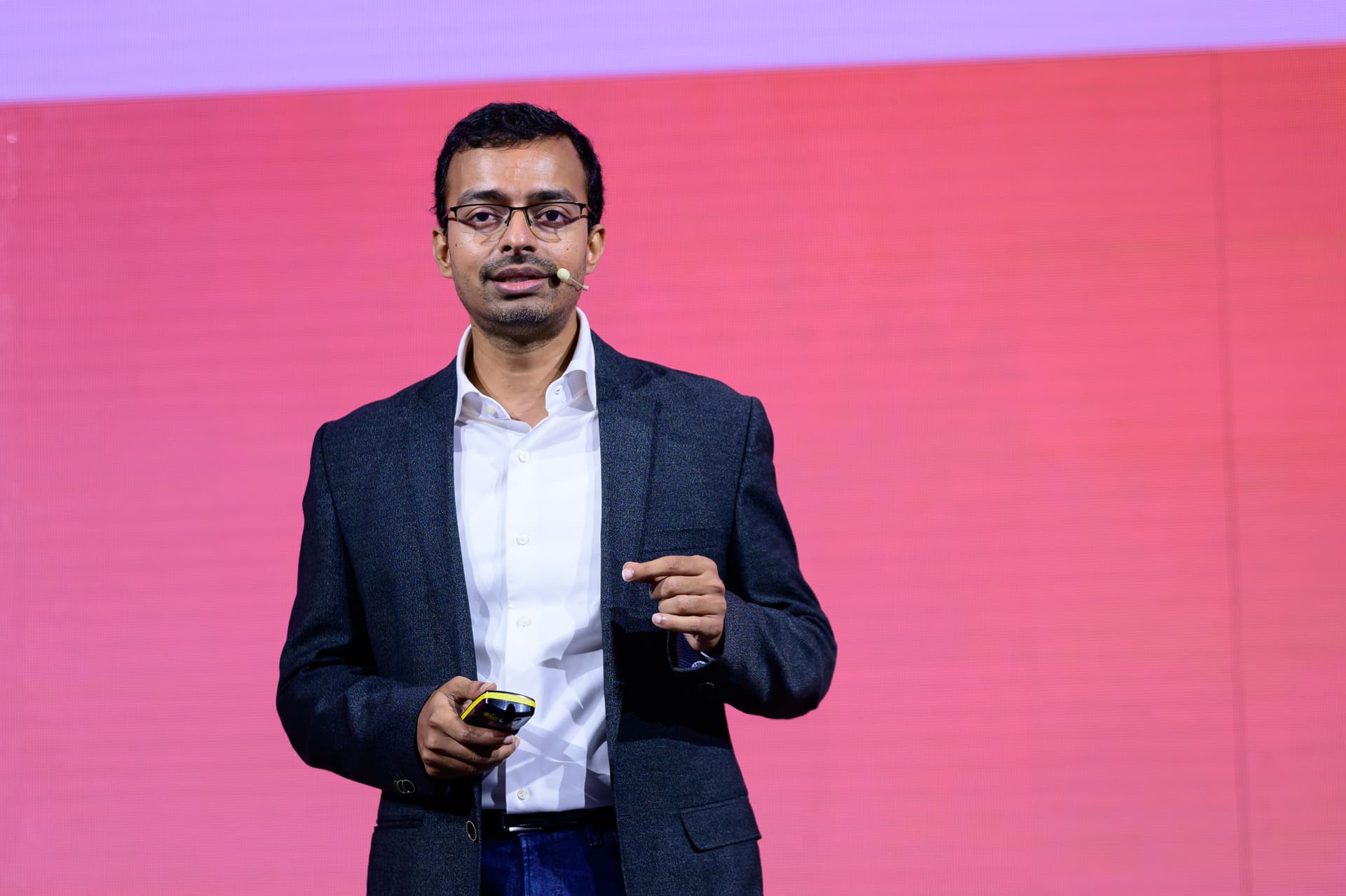 Vasu Venkataraman on stage