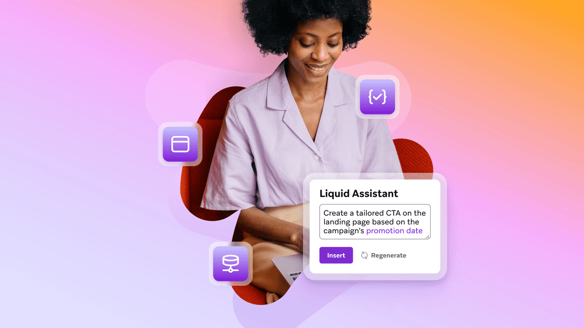 Turn landing pages into personal experiences with new Liquid support