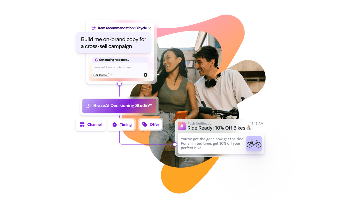 Drive relevance at scale with BrazeAI Decisioning Studio™ and new agentic updates