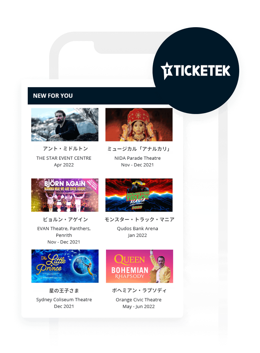 Ticketek、Braze・Snowflake・AWSを組み合わせ、パーソナライズされたイベントチケットのレコメンドでコンバージョン率250%向上