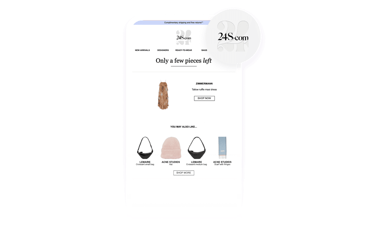 24S booste ses ventes avec une personnalisation basée sur l'IA