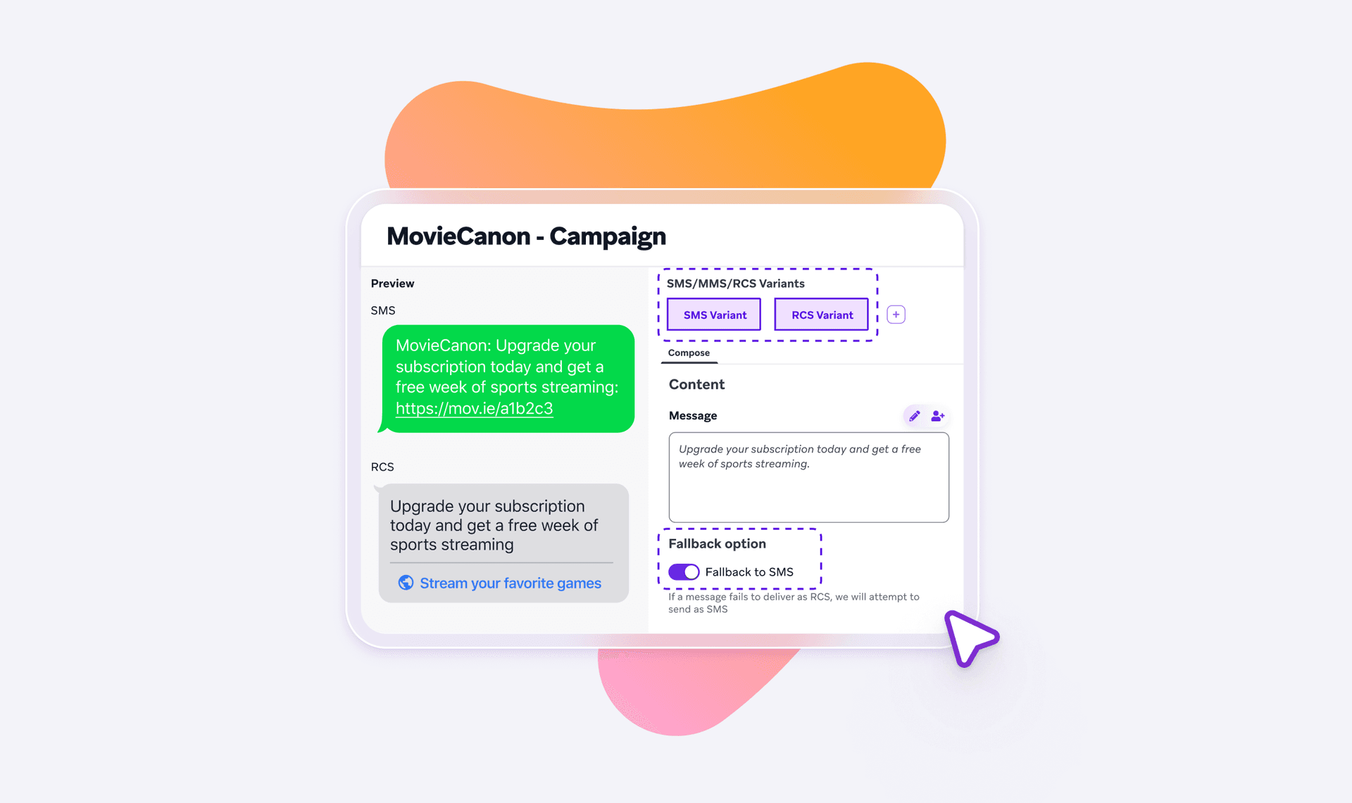 a screenshot of a movie canon campaign page