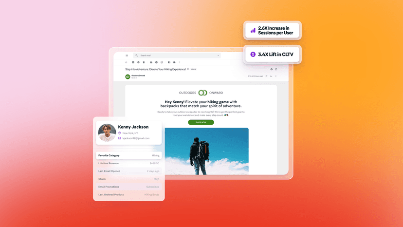 a computer screen displays an email from kerry jackson