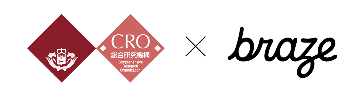 早稲田大学総合研究機構とBrazeのロゴが並んでいる
