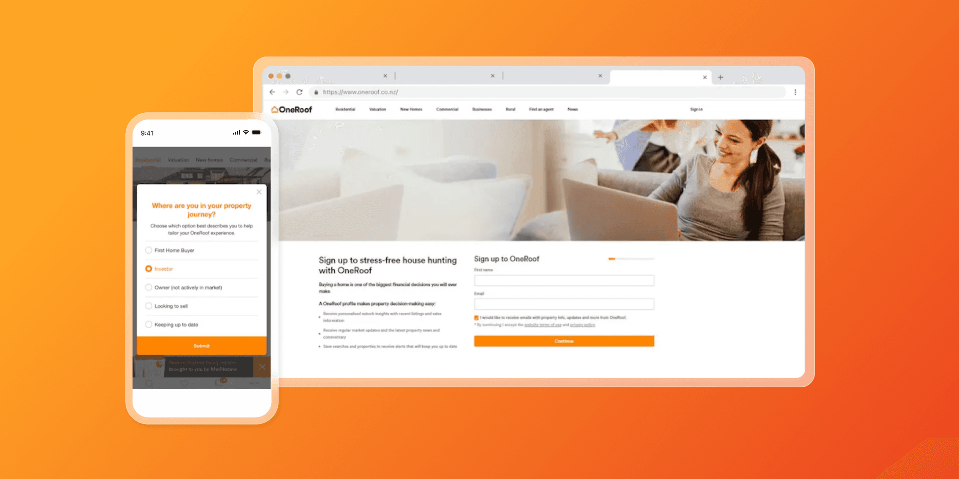 a woman is sitting on a couch in front of a laptop on a website called cloudhost