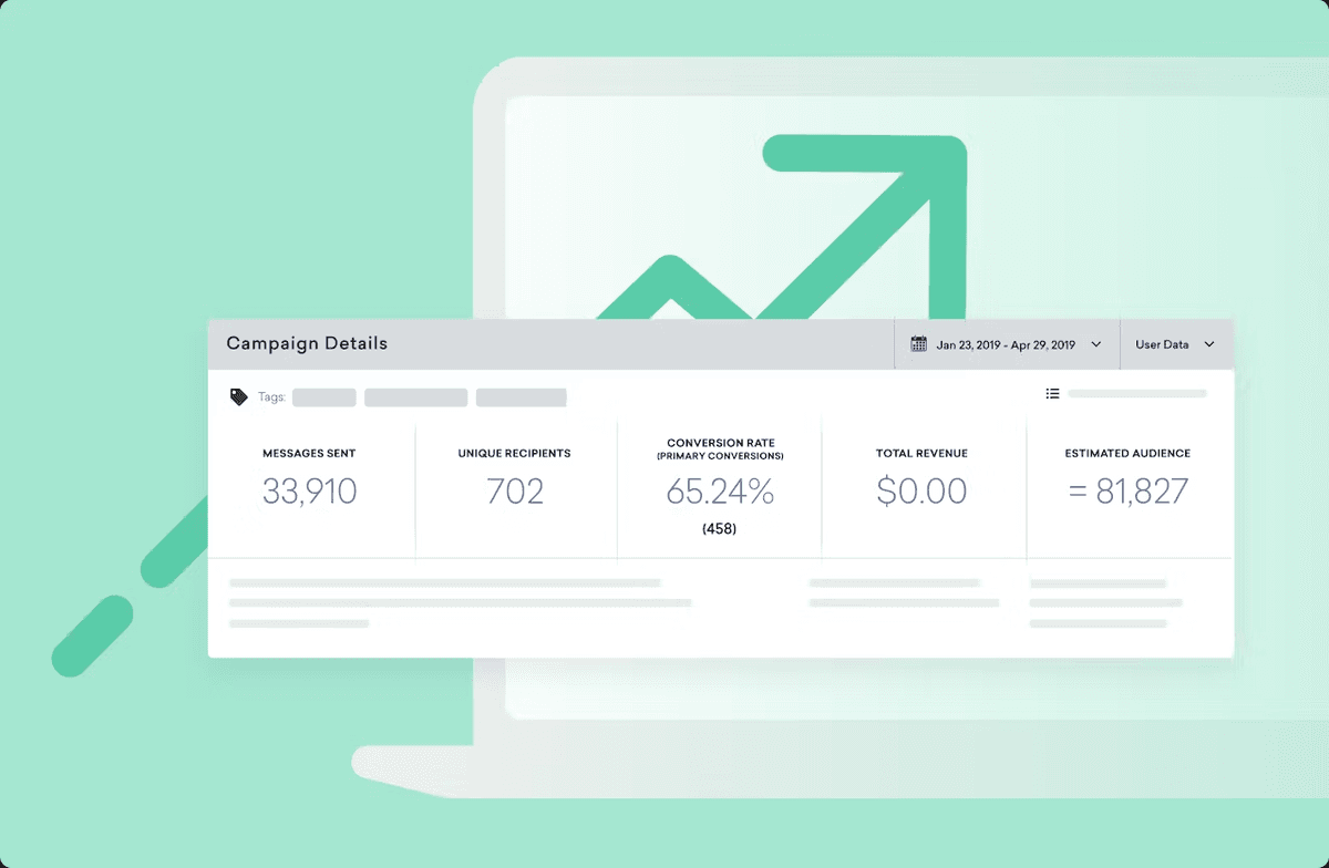 a computer screen displaying a campaign details page