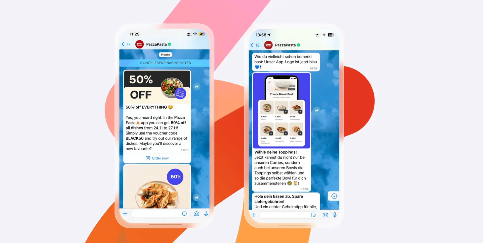 a screenshot of a pizza hut app on a phone