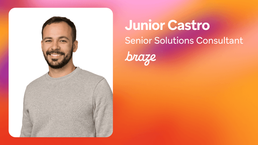 Júnior Castro, Consultor Sênior de Soluções at Braze