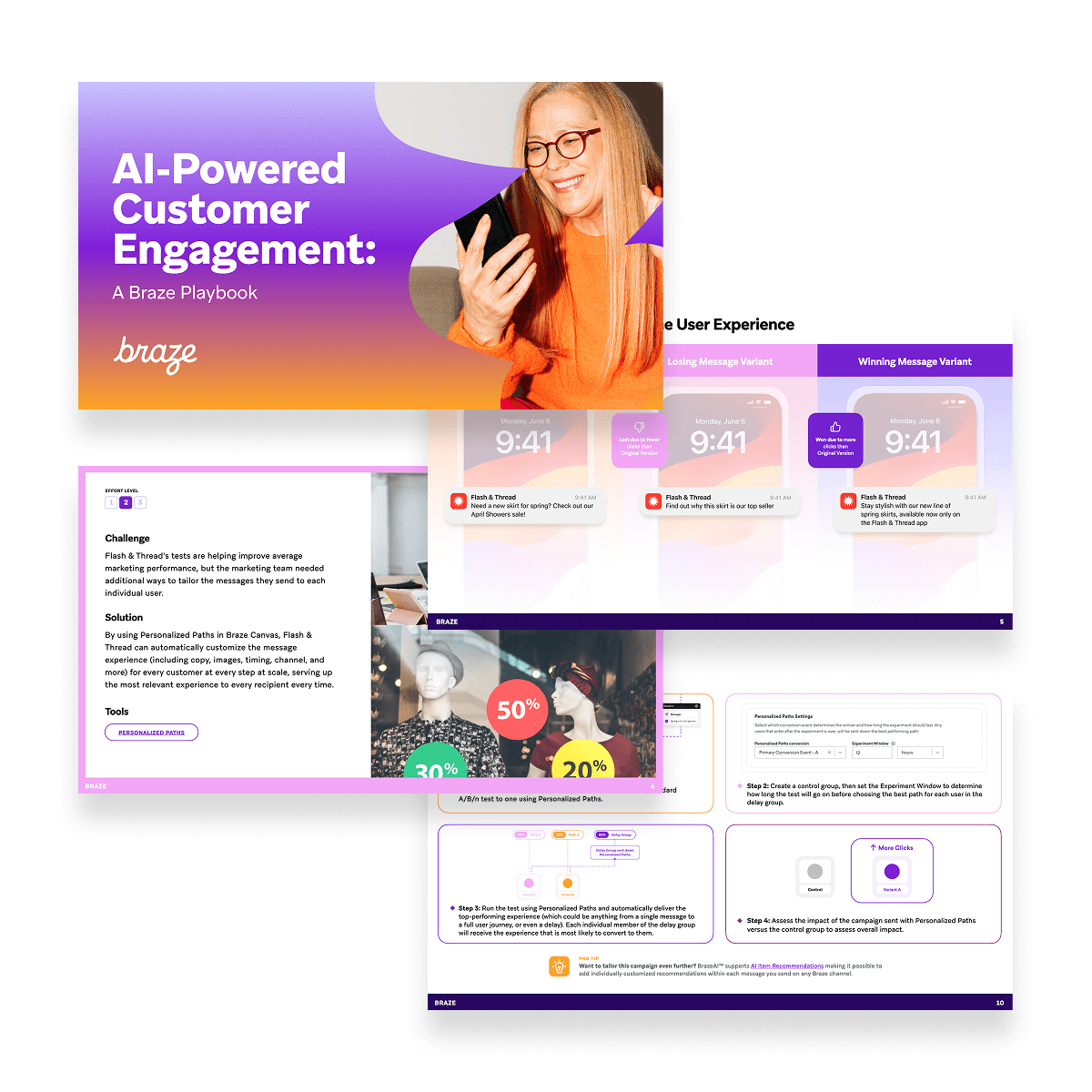 pages of the AI-Powered Customer Engagement playbook
