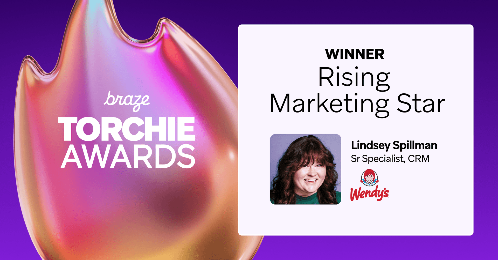 a flyer for the braze torchie awards